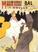  Henri  Toulouse-Lautrec Moulin Rouge France oil painting artist